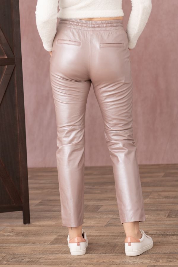 Pantaloni Donna Oakwood GIFT METAL NUDE 573