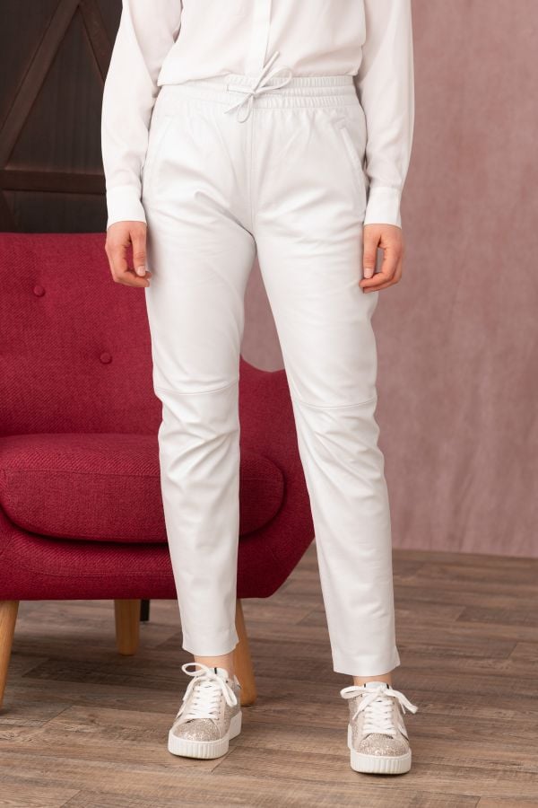 Pantaloni Donna Oakwood GIFT METAL BLANC 520