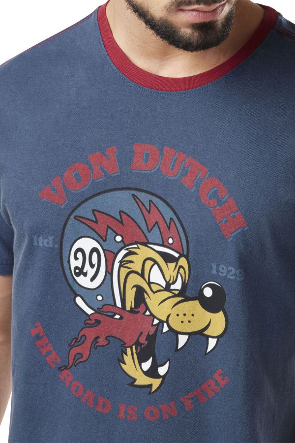 T-shirt Uomo Von Dutch TSHIRT WOLF M