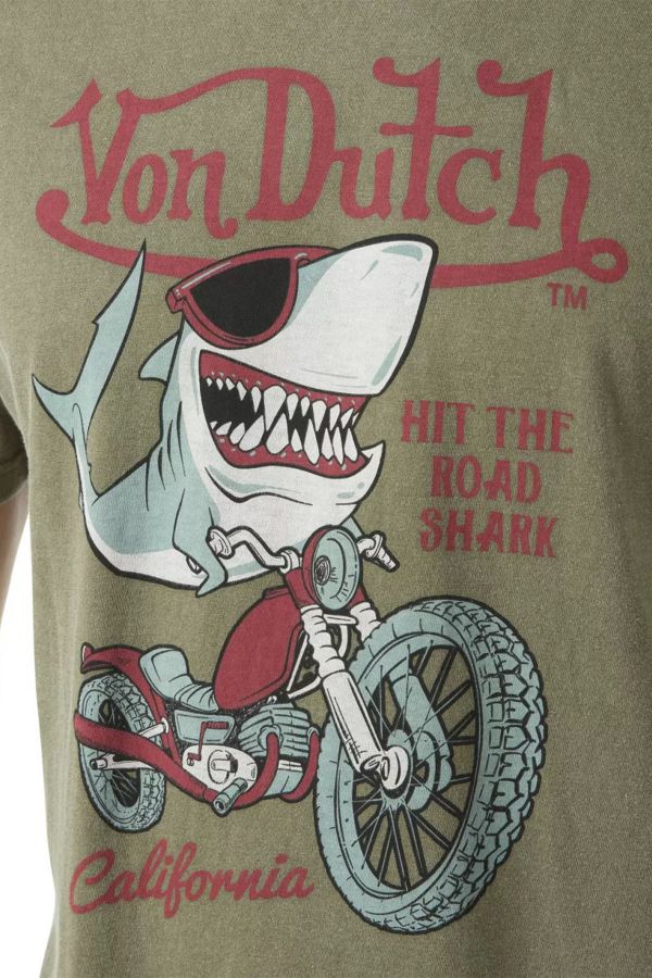 T-shirt Uomo Von Dutch TEE SHIRT SHARK K