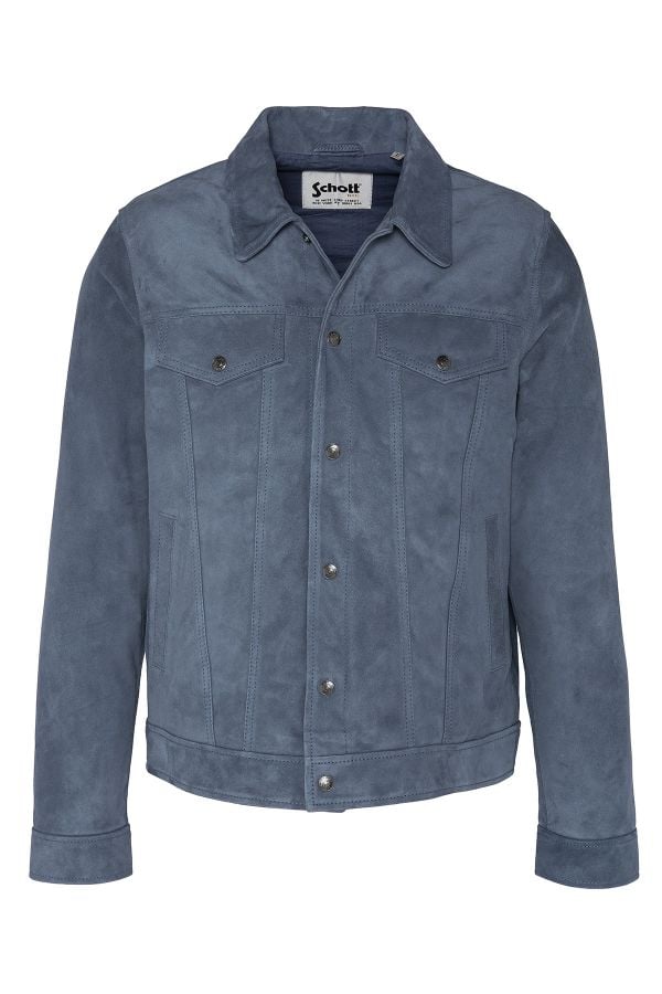 Blouson Homme Schott LCMIAMIS INDIGO