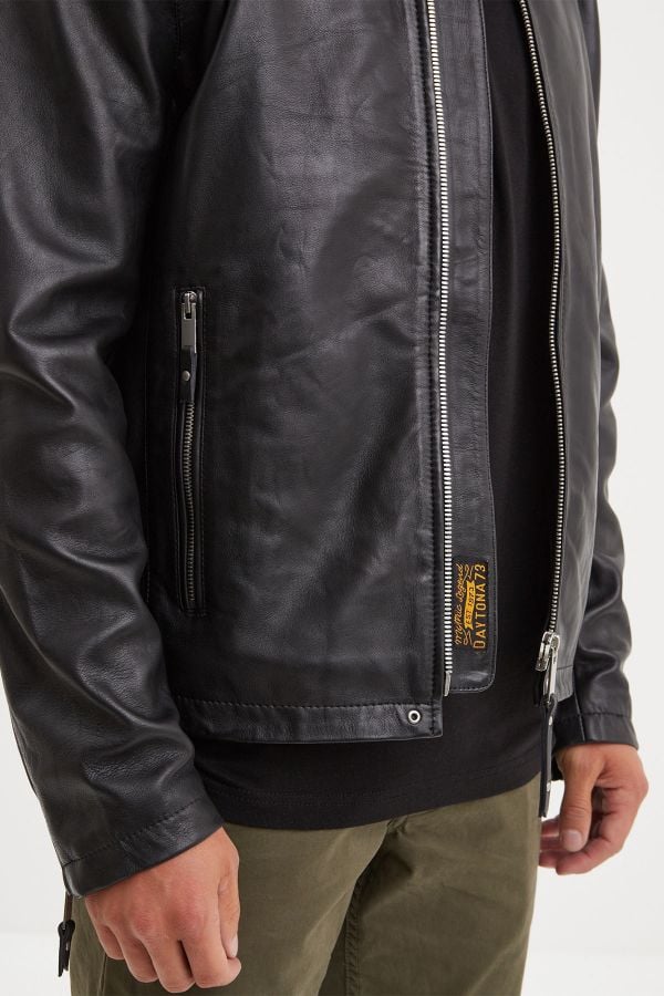 Blouson Homme Daytona SIMER SHEEP DUTTI BLACK