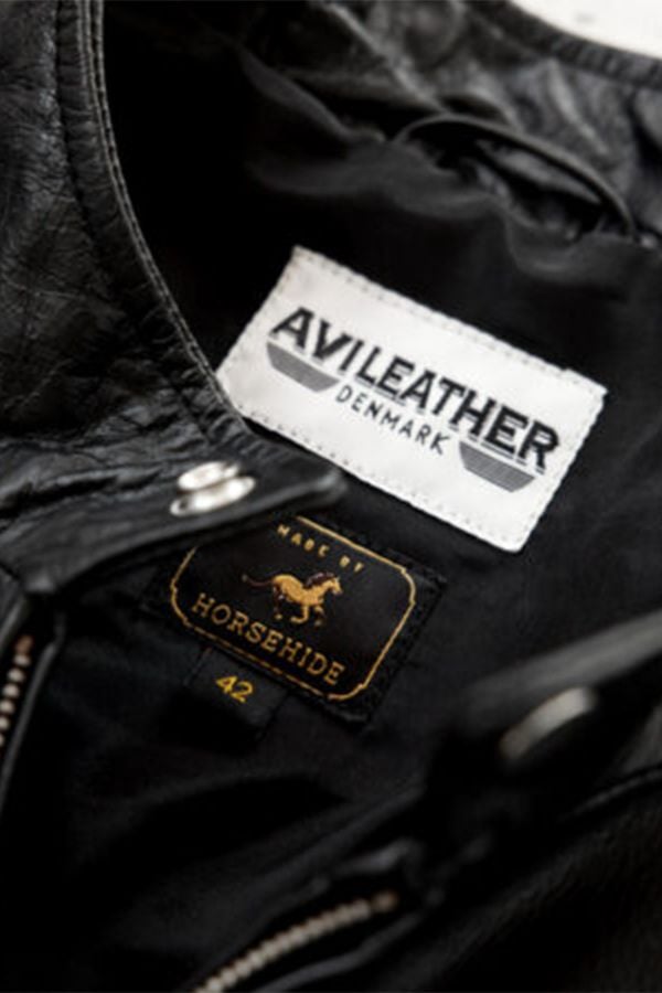 Chaqueta Hombre Avi Leather CAFE RACER