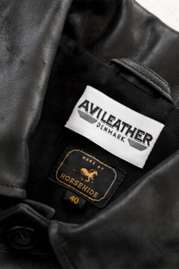 Veste Homme Avi Leather CAR COAT