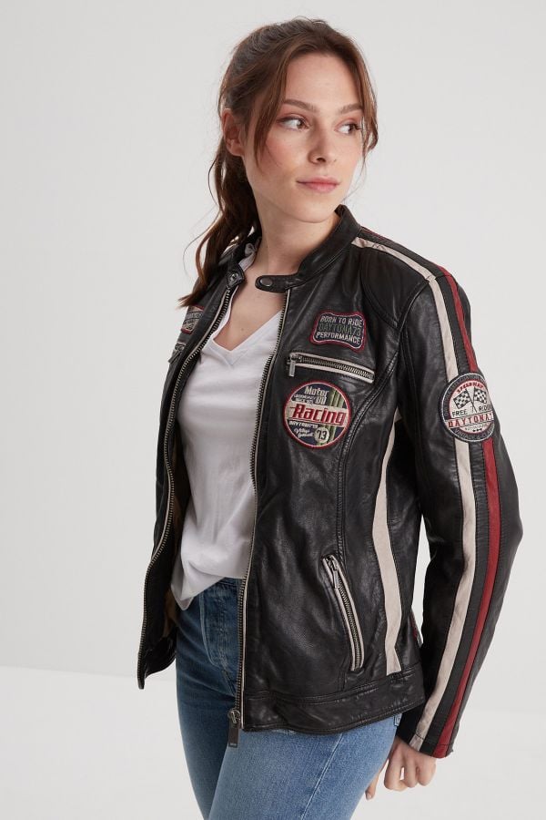 Chaqueta Mujeres Rose Garden SOLINE LAMB VITA BLACK