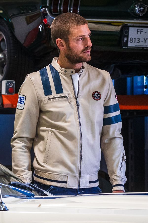 Chaqueta Hombre Carroll Shelby COBRA MEN ECRU