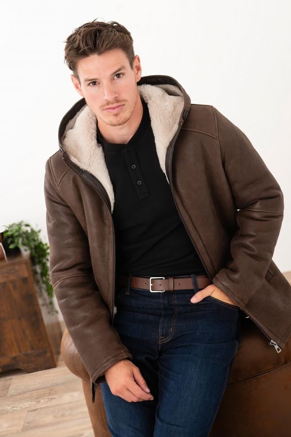 Veste Homme Cityzen MILO MARRON