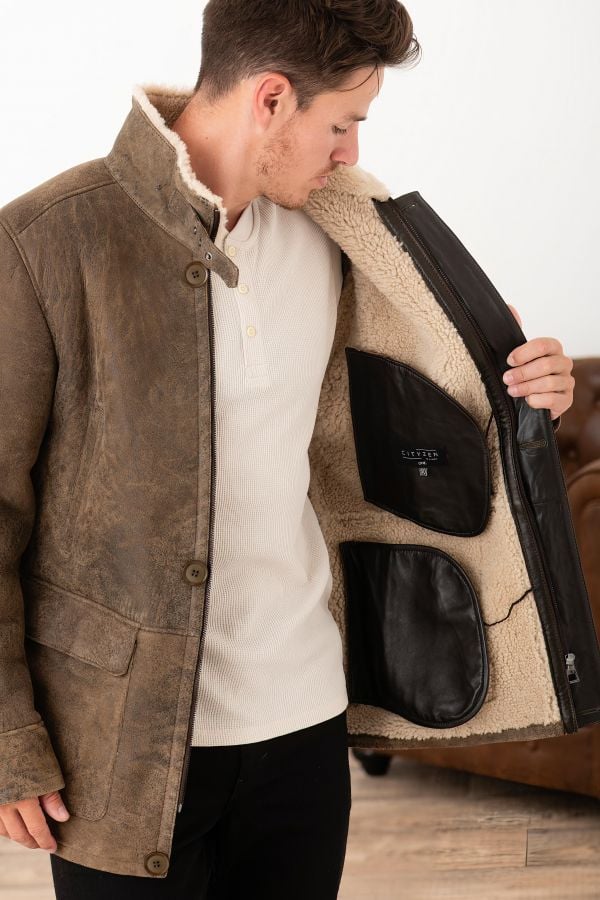 Veste Homme Cityzen GABIN OLD SABLE