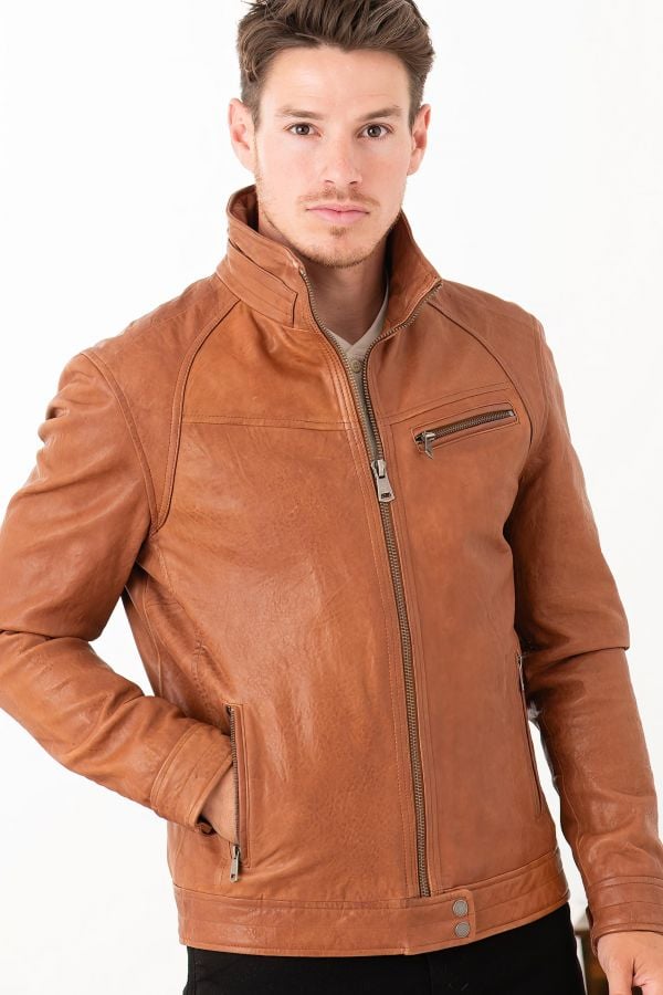 Herren Jacke Cityzen WOLF EARTH TAN