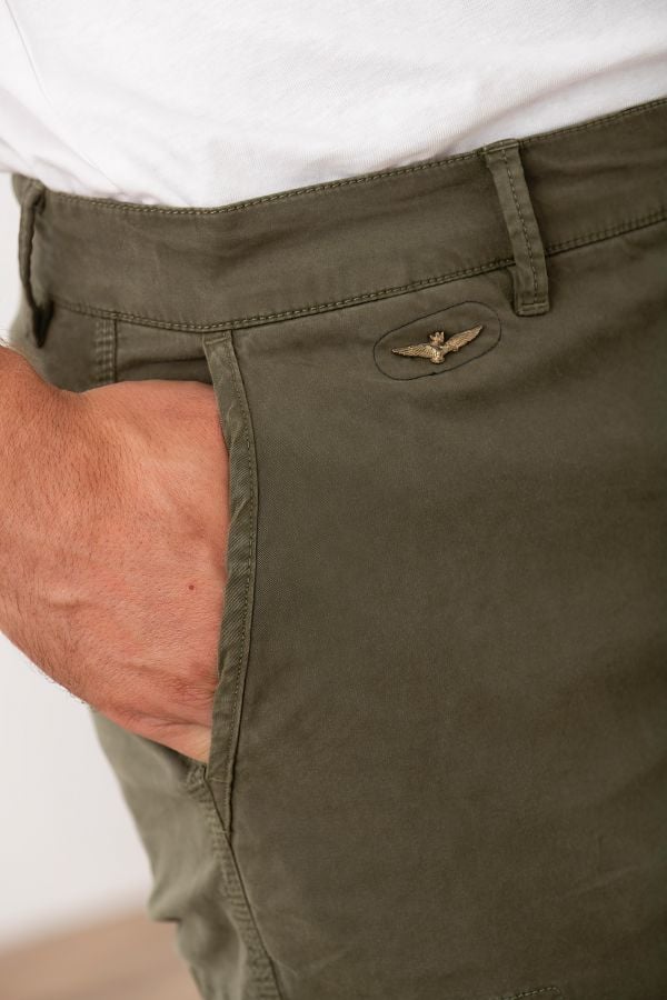 Pantaloni Uomo Aeronautica Militare PA1329CT3300 39284 VERDE