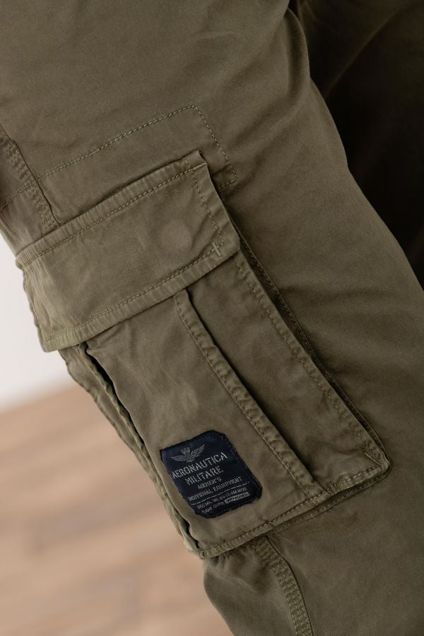 Pantalon Hombre Aeronautica Militare PA1329CT3300 39284 VERDE