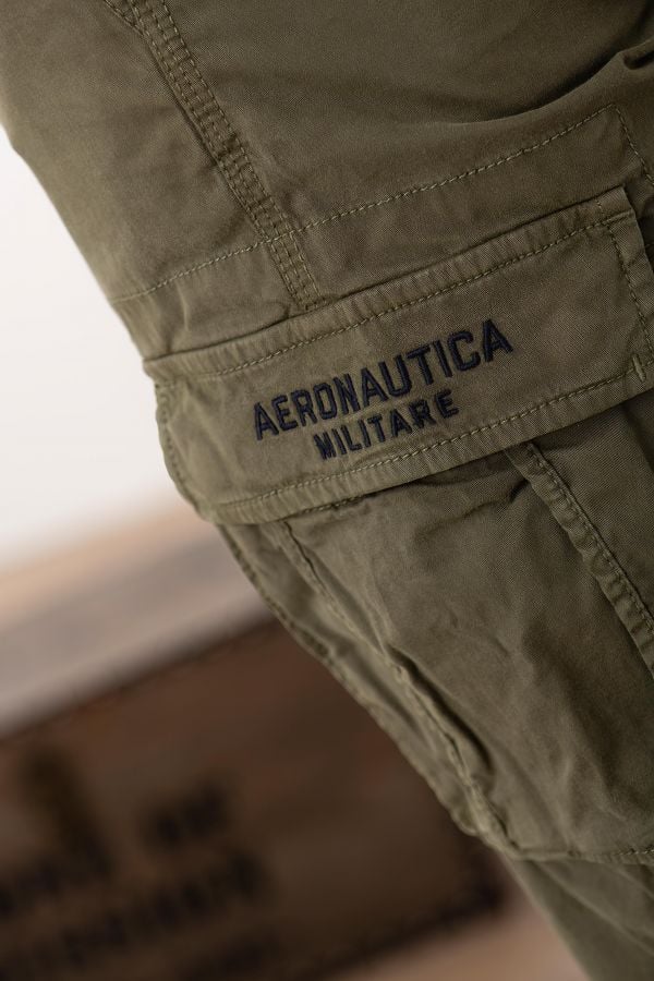 Pantaloni Uomo Aeronautica Militare PA1329CT3300 39284 VERDE