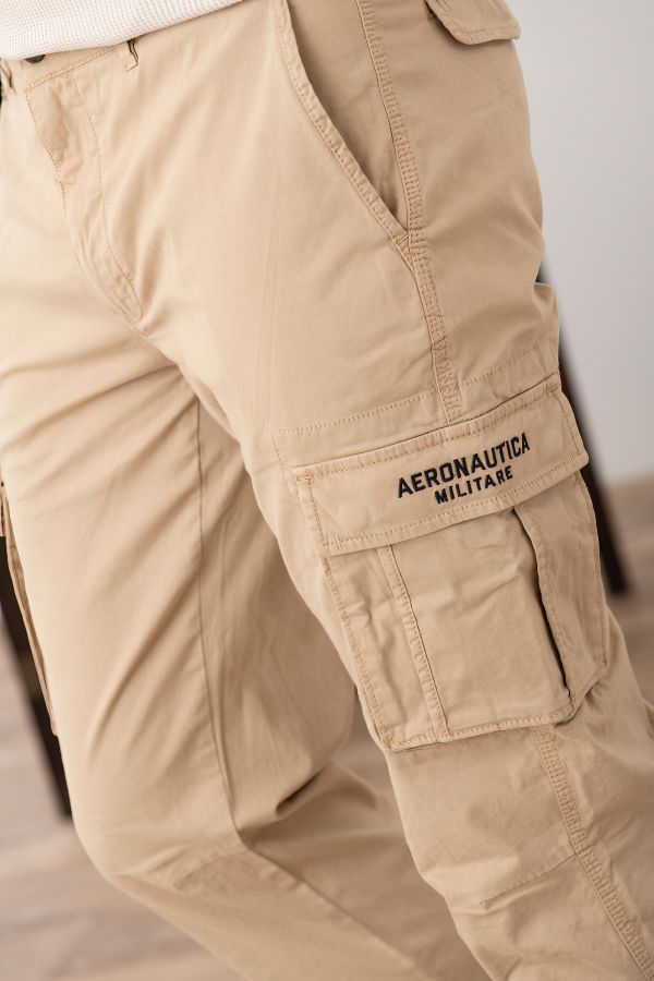 Pantaloni Uomo Aeronautica Militare PA1329CT3300 57551 BEIGE