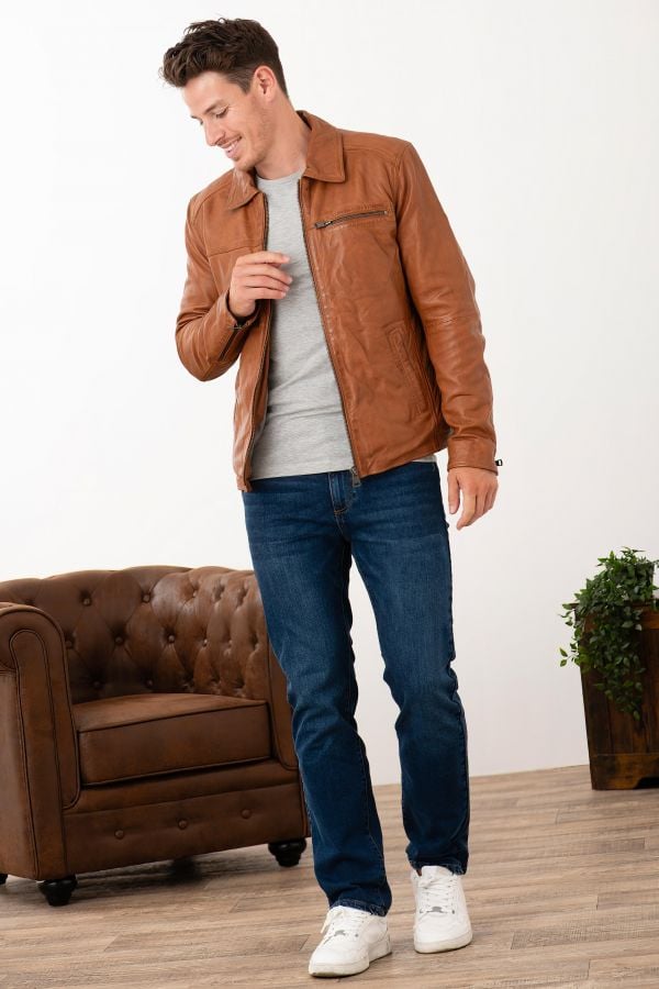 Blouson Homme Cityzen RICHMOND CAMEL