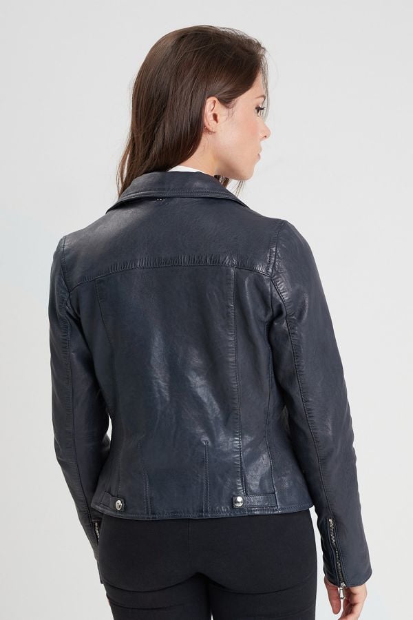 Blouson Femme Daytona OLYMPE LAMB VITA NAVY