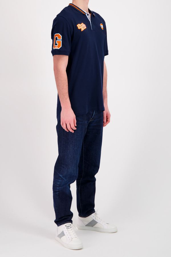 Polo Hombre Gulf POLO POM06-100 NAVY BLUE