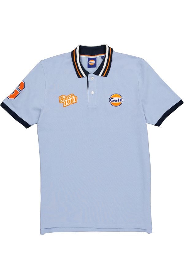 Polo Homme Gulf POLO POM06-125 LIGHT BLUE