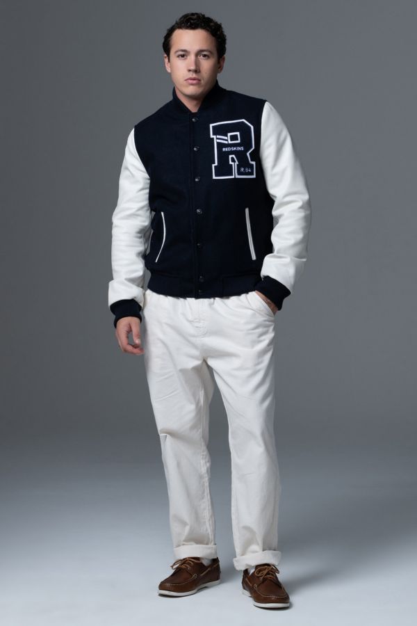 Blouson Homme Redskins FORD HATCH NAVY WHITE