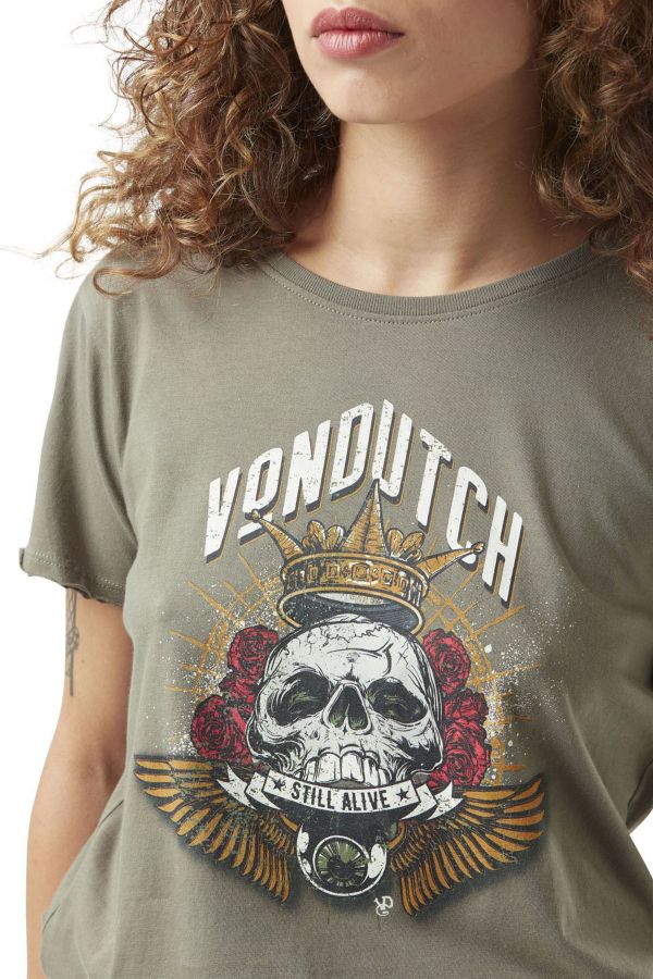 T-shirt Donna Von Dutch TEE SHIRT ROS K