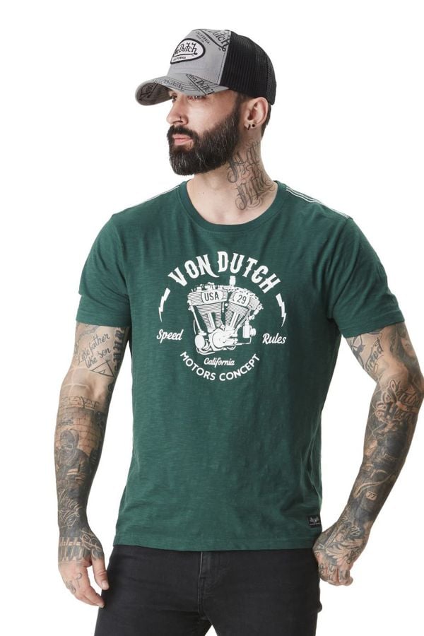 Camiseta Hombre Von Dutch TEE SHIRT RULES FO