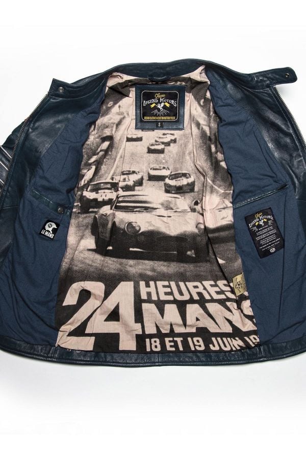 Blouson Homme 24h Le Mans MILES SHEEP CROWN ROYAL BLUE