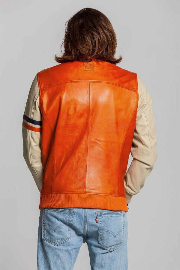 Blouson Homme 24h Le Mans MILES SHEEP CROWN ORANGE