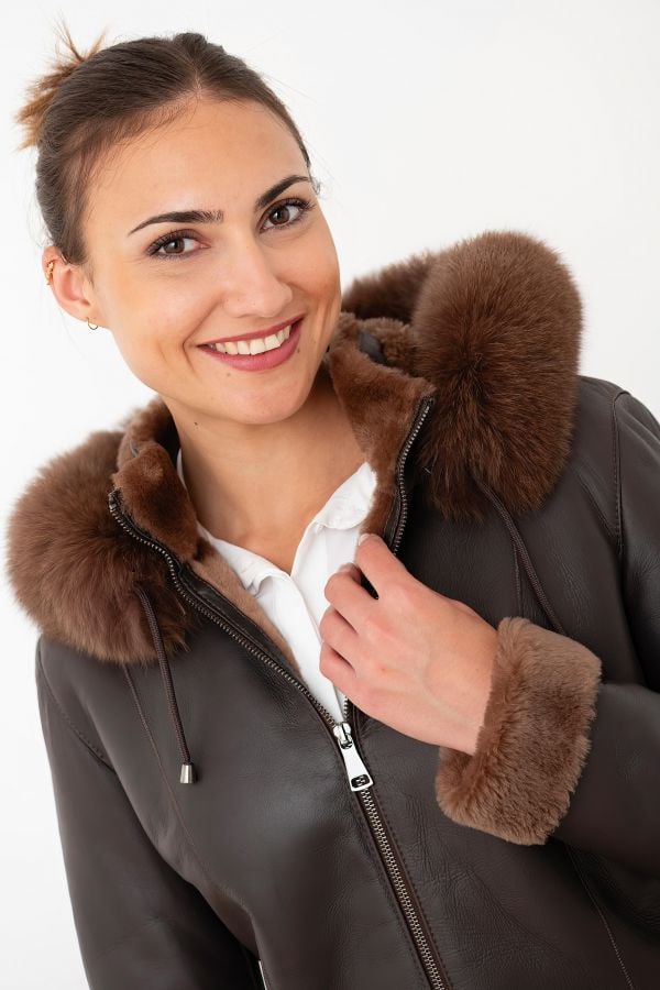 Veste Femme Cityzen ALMERIA CHOCOLAT