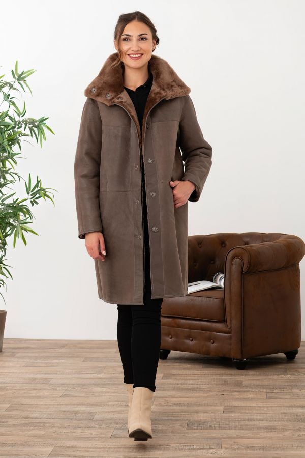 Veste Femme Cityzen NEW GABRIELLA TAUPE/TAUPE