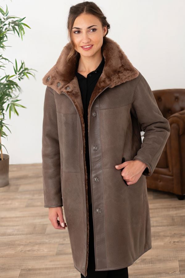 Veste Femme Cityzen NEW GABRIELLA TAUPE/TAUPE