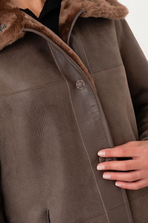 Veste Femme Cityzen NEW GABRIELLA TAUPE/TAUPE