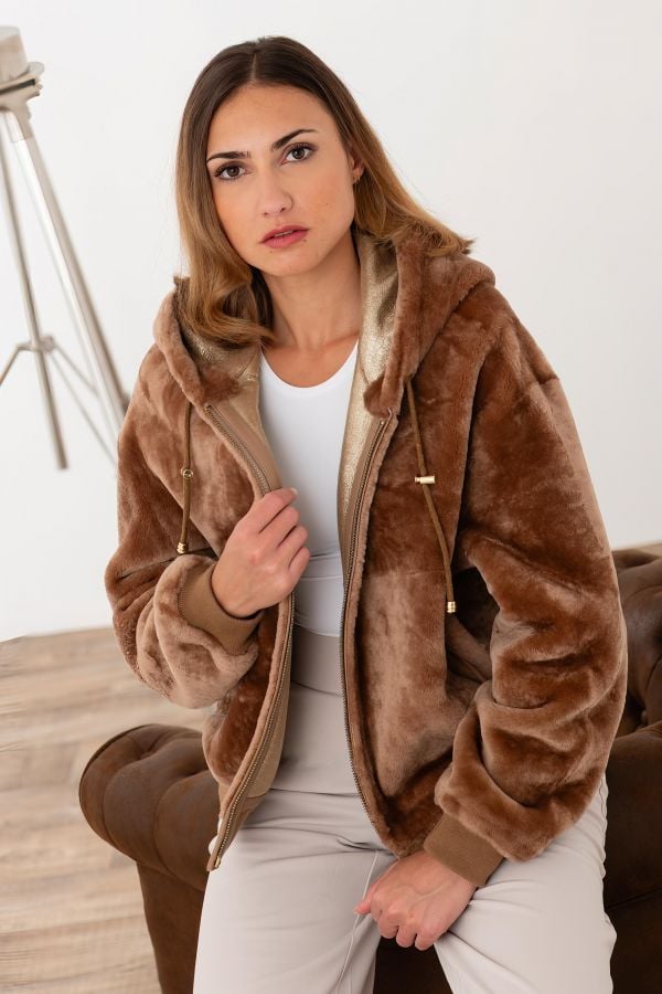 Chaqueta Mujeres Cityzen DANIELLA TAUPE GOLD