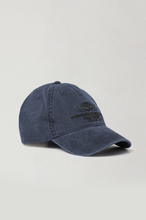 Casquette Homme Aeronautica Militare HA1102CT2476 08347 BLUE NAVY