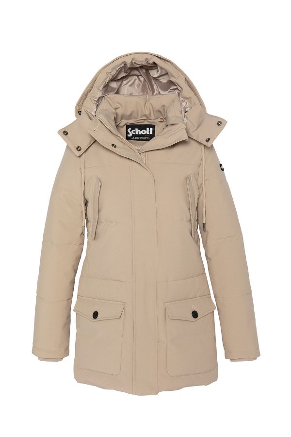 Veste Femme Schott JKTCAMILIAW BEIGE