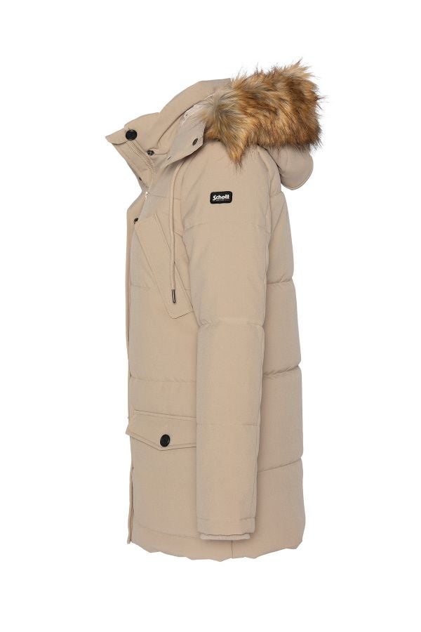 Veste Femme Schott JKTCAMILIAW BEIGE