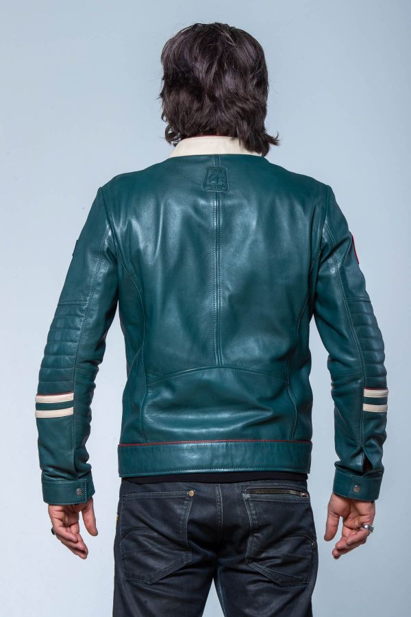 Blouson Homme Steve Mcqueen CLINT PETROL