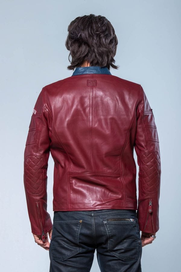 Chaqueta Hombre Steve Mcqueen GUS5 DARK RED