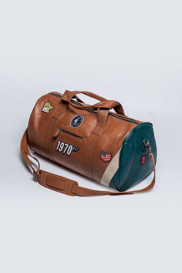 Borse Uomo Steve Mcqueen INDIAN SPORT BAG TOBACCO 