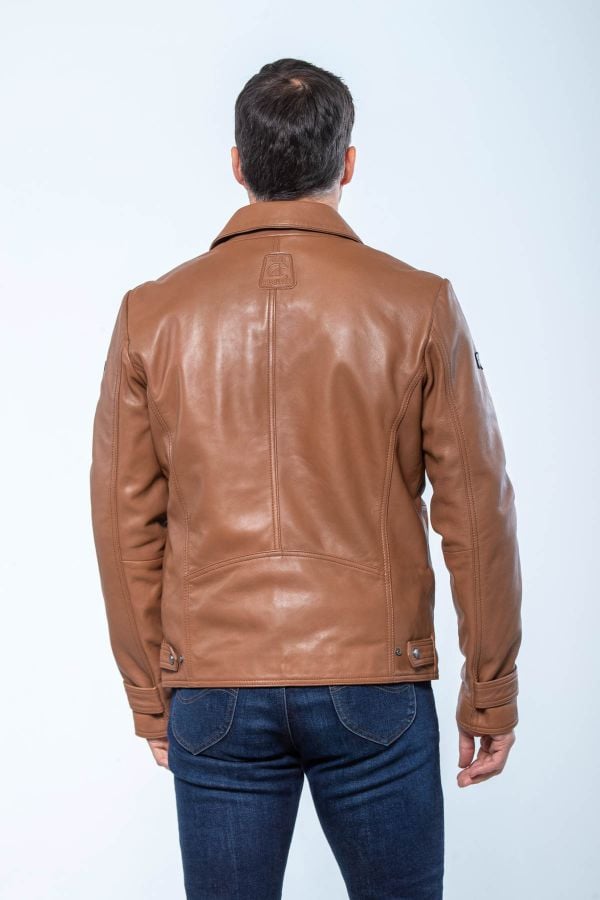 Blouson Homme Steve Mcqueen JOSHUA TOBACCO