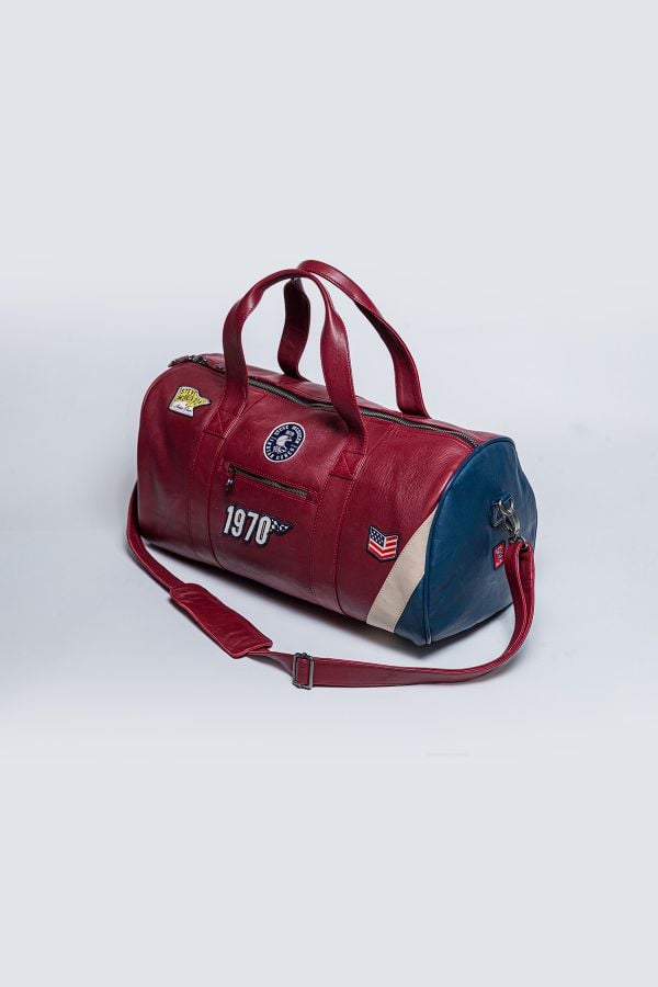 Bolsos Mixto Steve Mcqueen INDIAN SPORT BAG DARK RED