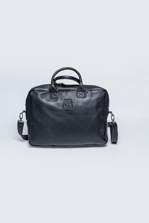 Sacs Homme Steve Mcqueen TERRANCE MESSENGER BLACK