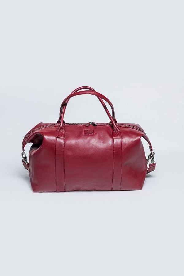 Sacs Mixte Steve Mcqueen NOLAN5 48H BAG DARK RED