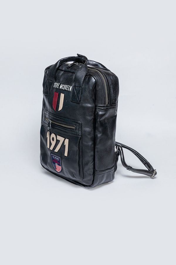 Borse Uomo Steve Mcqueen MATT5 BACKPACK BLACK