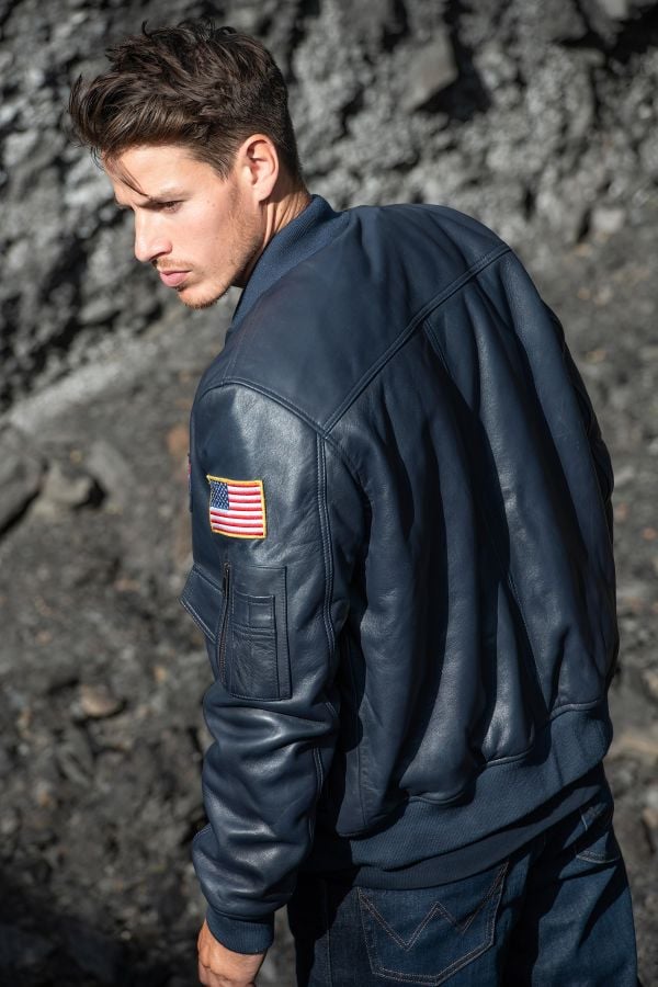 Chaqueta Hombre NASA ODYSSEY NAVY BLUE