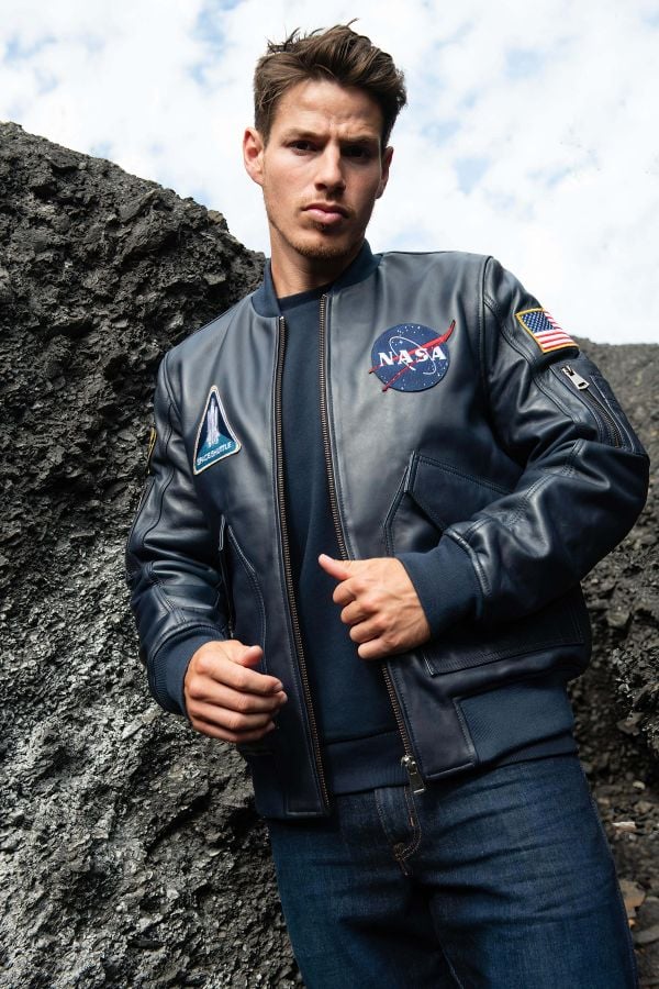 Chaqueta Hombre NASA ODYSSEY NAVY BLUE