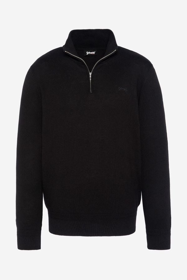 Maglione/felpa Uomo Schott PLBEAL8 BLACK