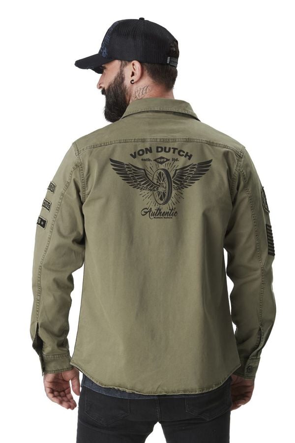 Chemise Homme Von Dutch SURCHEMISE CAIN