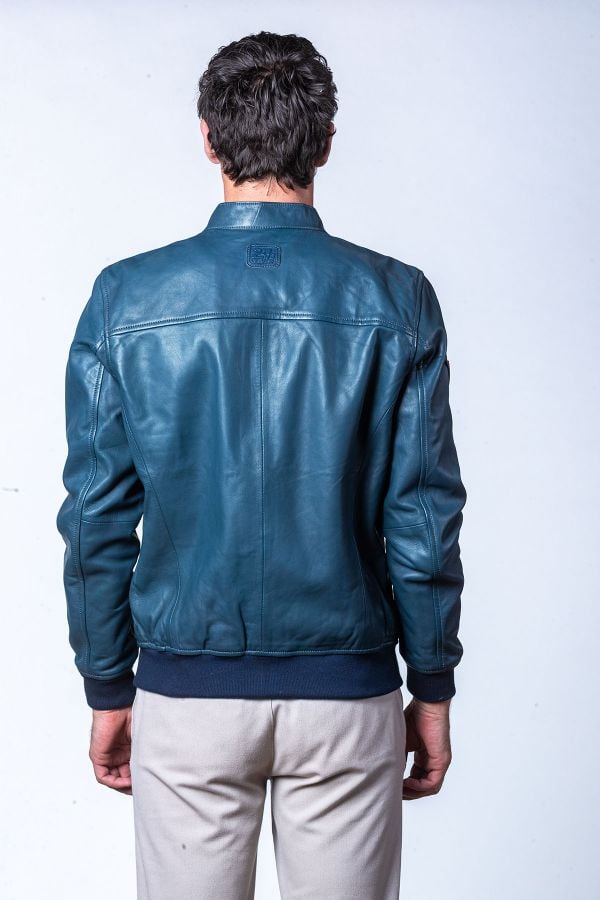 Blouson Homme Classic Legend Motors MILES CLM ROYAL BLUE