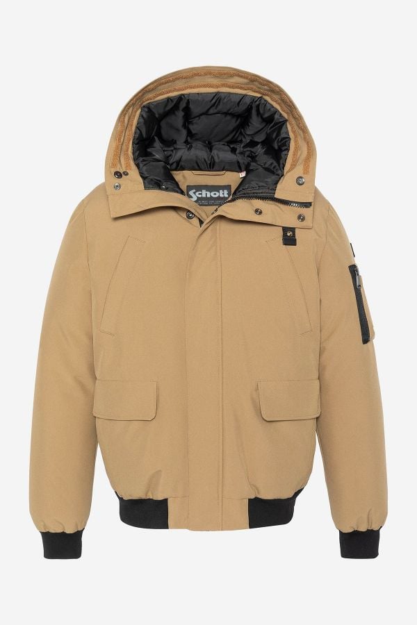 Blouson Homme Schott KEYBURN DARK BEIGE