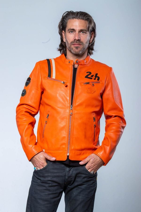 Blouson Homme 24h Le Mans MARLON ORANGE