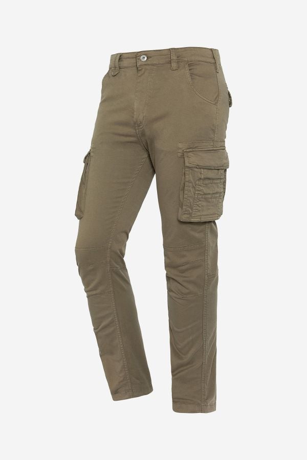 Pantaloni Uomo Schott TRTANK70 KAKI